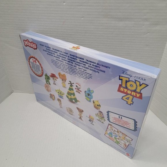 New Toy Story 4 Advent Calendar 14 Mini Figures Stickers Tree Woody Jessie Gabby - Picture 4 of 12